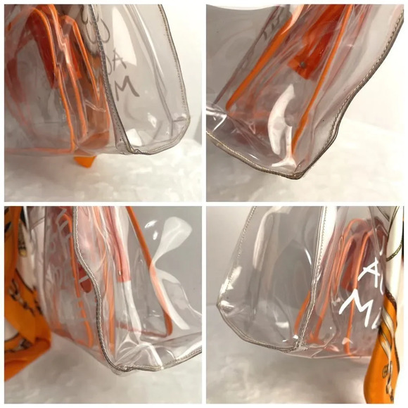 HERMES Vinyl Kelly Exhibition Tote Bag - Picture 10 of 13